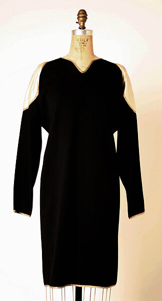 Ensemble, Geoffrey Beene (American, Haynesville, Louisiana 1927–2004 New York), wool, silk, metallic, American