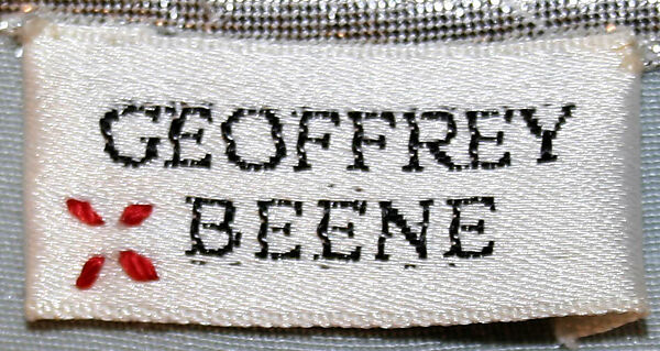 Dress, Geoffrey Beene (American, Haynesville, Louisiana 1927–2004 New York), synthetic fiber, metallic, silk, American