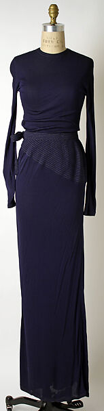 Dress, Geoffrey Beene (American, Haynesville, Louisiana 1927–2004 New York), synthetic fiber, silk, metallic, American 