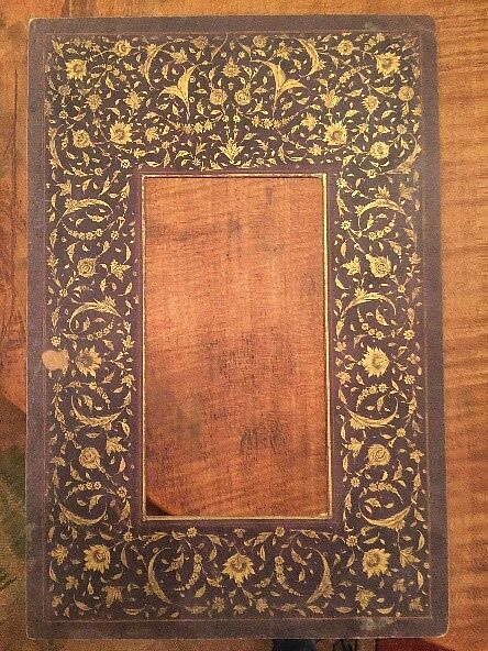 Decorated Folio, Ink and gold on paper 