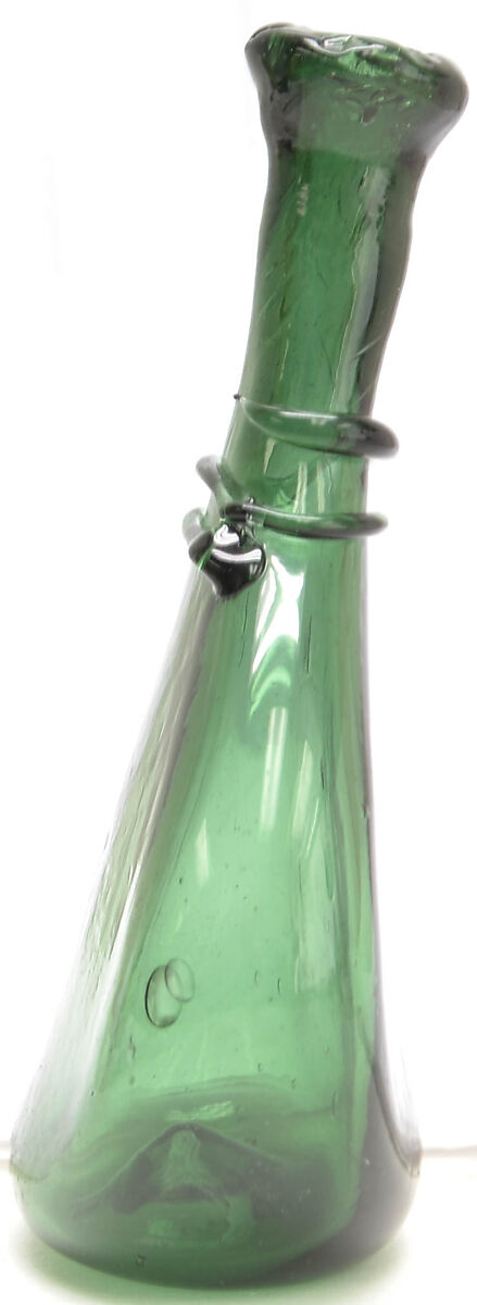 Camel-Back Wine Bottle, Glass