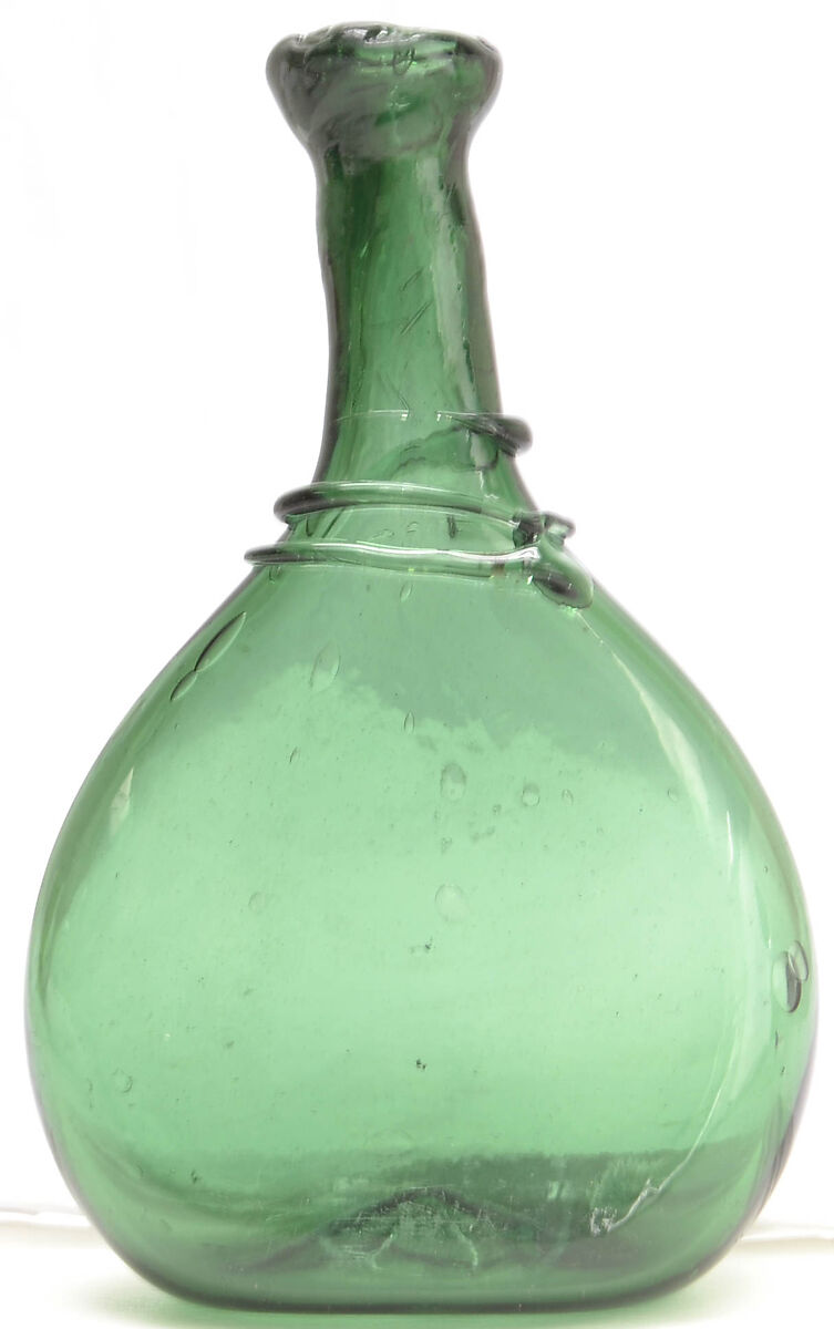 Camel-Back Wine Bottle, Glass