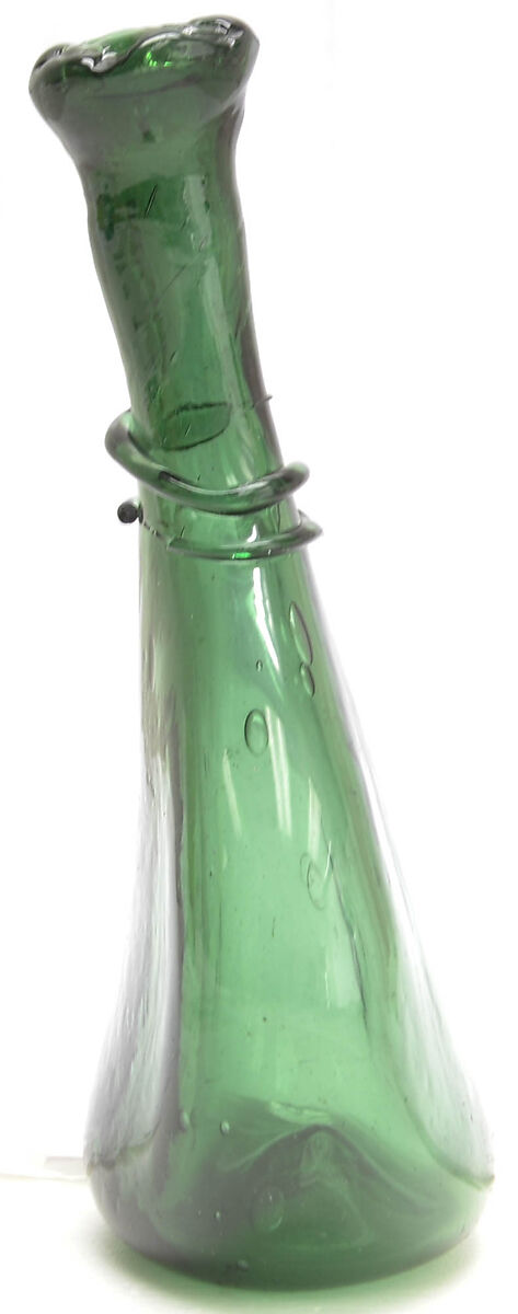 Camel-Back Wine Bottle, Glass