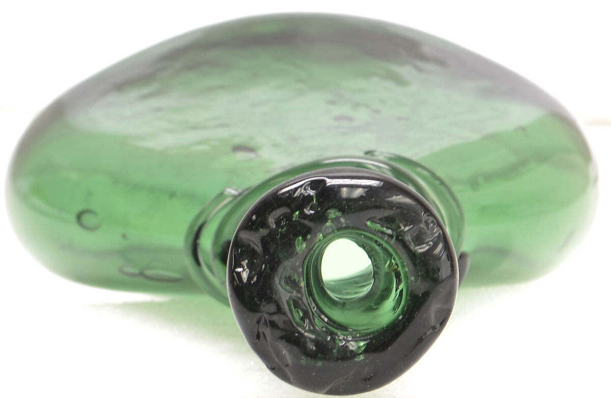 Camel-Back Wine Bottle, Glass