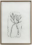 Orthostat #085, from Orthostates, Rayyane Tabet  Lebanese, Charcoal rubbing on paper, framed