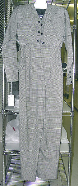 Ensemble, Geoffrey Beene (American, Haynesville, Louisiana 1927–2004 New York), (a) wool; (b) cotton, American