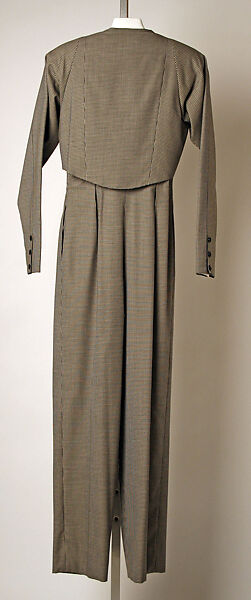 Ensemble, Geoffrey Beene (American, Haynesville, Louisiana 1927–2004 New York), (a) wool; (b) cotton, American