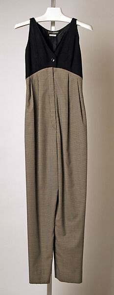 Ensemble, Geoffrey Beene (American, Haynesville, Louisiana 1927–2004 New York), (a) wool; (b) cotton, American
