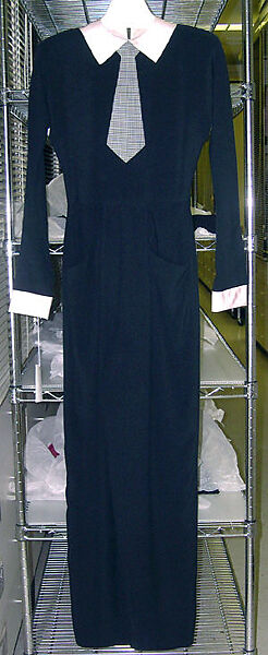 Jumpsuit, Geoffrey Beene (American, Haynesville, Louisiana 1927–2004 New York), wool, silk, cotton, American