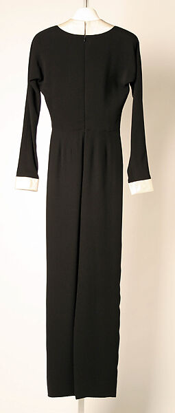 Jumpsuit, Geoffrey Beene (American, Haynesville, Louisiana 1927–2004 New York), wool, silk, cotton, American