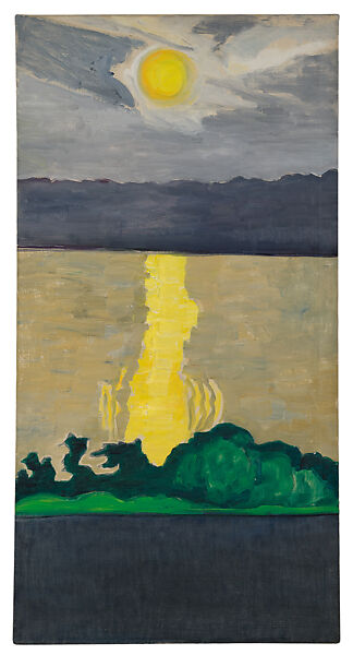 Sunset, Riverside Drive, Alice Neel (American, Merion Square, Pennsylvania 1900–1984 New York), Oil on canvas 