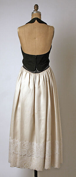 Dress, Geoffrey Beene (American, Haynesville, Louisiana 1927–2004 New York), cotton, satin, silk, American
