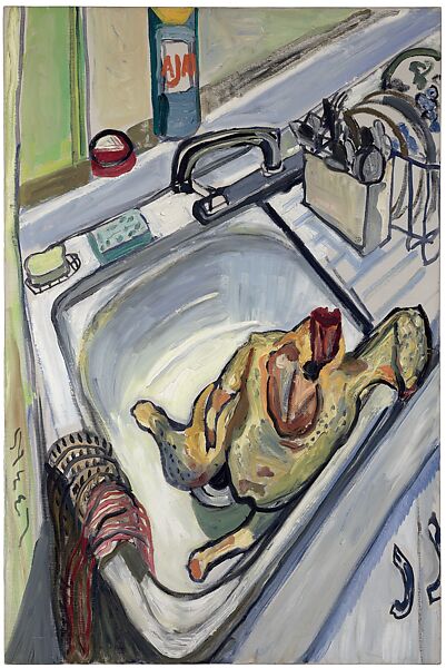 Thanksgiving, Alice Neel (American, Merion Square, Pennsylvania 1900–1984 New York), Oil on canvas 