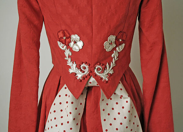 Ensemble, Geoffrey Beene (American, Haynesville, Louisiana 1927–2004 New York), (a) cotton, plastic, silk, metallic; (b) synthetic fiber; (c) cotton, synthetic: (d, e) synthetic fiber, plastic (foam), American