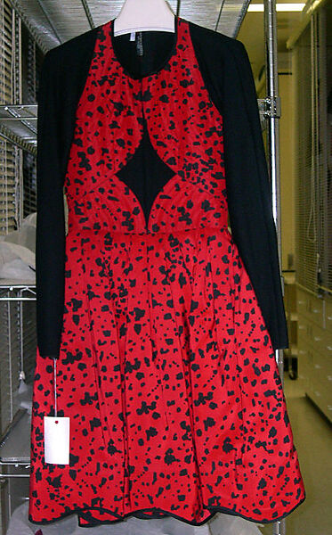 Dress, Geoffrey Beene (American, Haynesville, Louisiana 1927–2004 New York), silk, wool, synthetic fiber, American