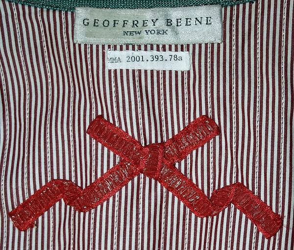 Ensemble, Geoffrey Beene (American, Haynesville, Louisiana 1927–2004 New York), (a) linen, silk, metallic; (b) silk; (c) silk, metallic, American