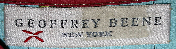 Ensemble, Geoffrey Beene (American, Haynesville, Louisiana 1927–2004 New York), (a) silk, horsehair, metallic, cotton; (b) silk, metallic; (c, d) cotton, silk, metallic, American