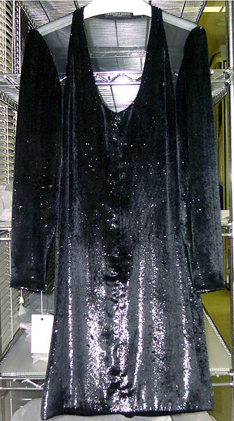 Dress, Geoffrey Beene (American, Haynesville, Louisiana 1927–2004 New York), silk, cellophane, American