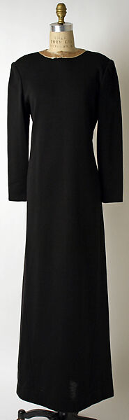 Dress, Geoffrey Beene (American, Haynesville, Louisiana 1927–2004 New York), wool, plastic, American 