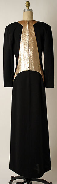 Dress, Geoffrey Beene (American, Haynesville, Louisiana 1927–2004 New York), wool, plastic, American