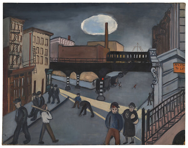 Longshoremen Returning from Work, Alice Neel (American, Merion Square, Pennsylvania 1900–1984 New York), Oil on canvas 