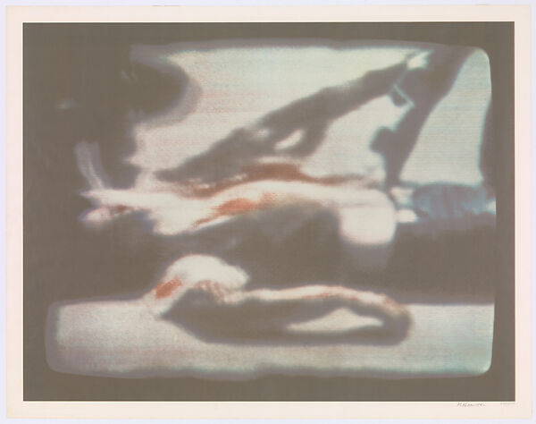 Kent State, Richard Hamilton  British, Screenprint