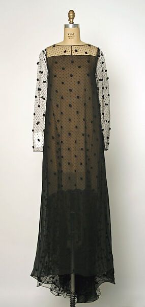 Dress, Geoffrey Beene (American, Haynesville, Louisiana 1927–2004 New York), silk, cotton, synthetic fiber, American 