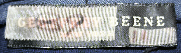 Dress, Geoffrey Beene (American, Haynesville, Louisiana 1927–2004 New York), wool, American