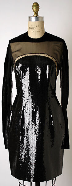 Dress, Geoffrey Beene (American, Haynesville, Louisiana 1927–2004 New York), silk, cellophane, plastic, American 