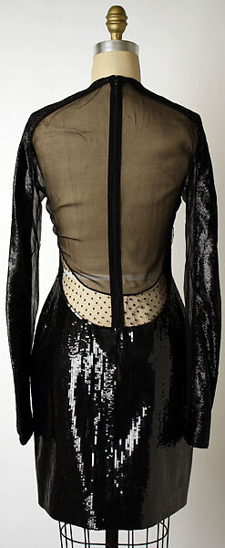 Dress, Geoffrey Beene (American, Haynesville, Louisiana 1927–2004 New York), silk, cellophane, plastic, American