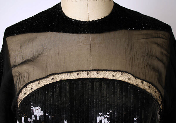 Dress, Geoffrey Beene (American, Haynesville, Louisiana 1927–2004 New York), silk, cellophane, plastic, American