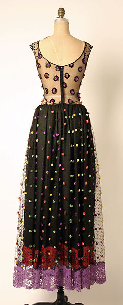 Dress, Geoffrey Beene (American, Haynesville, Louisiana 1927–2004 New York), synthetic fiber, silk, American