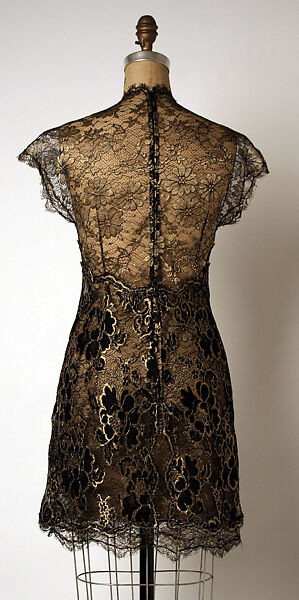 Ensemble, Geoffrey Beene (American, Haynesville, Louisiana 1927–2004 New York), (a) silk, metallic; (b) silk, metallic, synthetic fiber, American