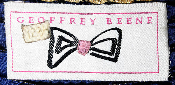 Ensemble, Geoffrey Beene (American, Haynesville, Louisiana 1927–2004 New York), (a) silk, metallic; (b) silk, metallic, synthetic fiber, American