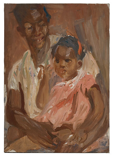 Mother and Child, Havana, Alice Neel (American, Merion Square, Pennsylvania 1900–1984 New York), Oil on canvas 