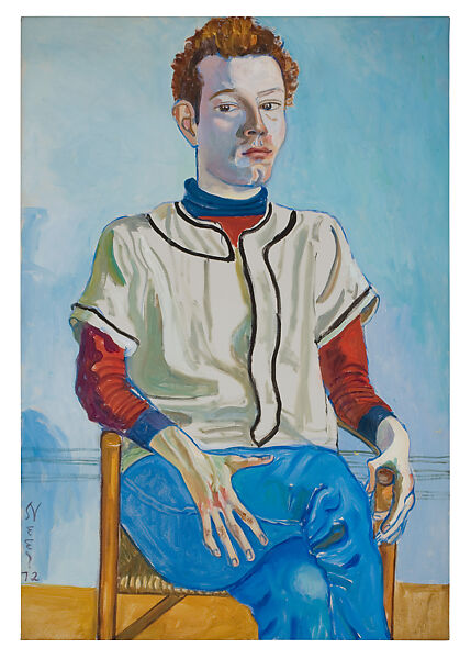 Jackie Curtis as a Boy, Alice Neel  American, Oil on canvas
