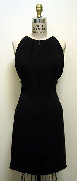 Dress, Geoffrey Beene (American, Haynesville, Louisiana 1927–2004 New York), silk, polyester, cellophane, American 