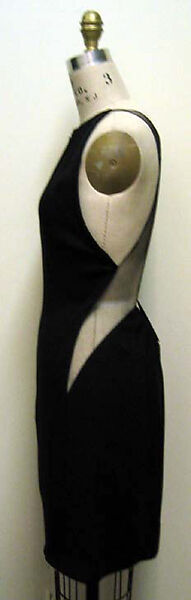 Dress, Geoffrey Beene (American, Haynesville, Louisiana 1927–2004 New York), silk, polyester, cellophane, American
