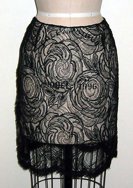 Ensemble, Geoffrey Beene (American, Haynesville, Louisiana 1927–2004 New York), (a) wool, rhinestone; (b) synthetic fiber, American