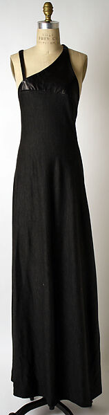 Dress, Geoffrey Beene (American, Haynesville, Louisiana 1927–2004 New York), wool, leather, American