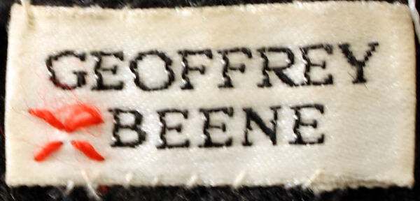 Dress, Geoffrey Beene (American, Haynesville, Louisiana 1927–2004 New York), wool, leather, American