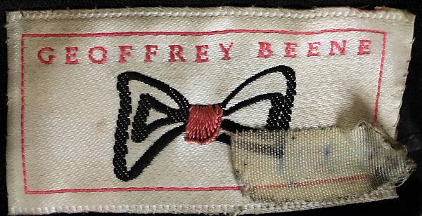 Ensemble, Geoffrey Beene (American, Haynesville, Louisiana 1927–2004 New York), (a) synthetic fiber, wool; (b) stone, leather, American