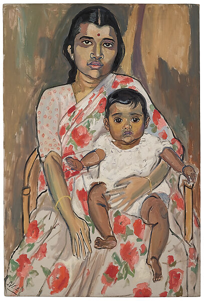 Mother and Child, Alice Neel (American, Merion Square, Pennsylvania 1900–1984 New York), Oil on canvas 