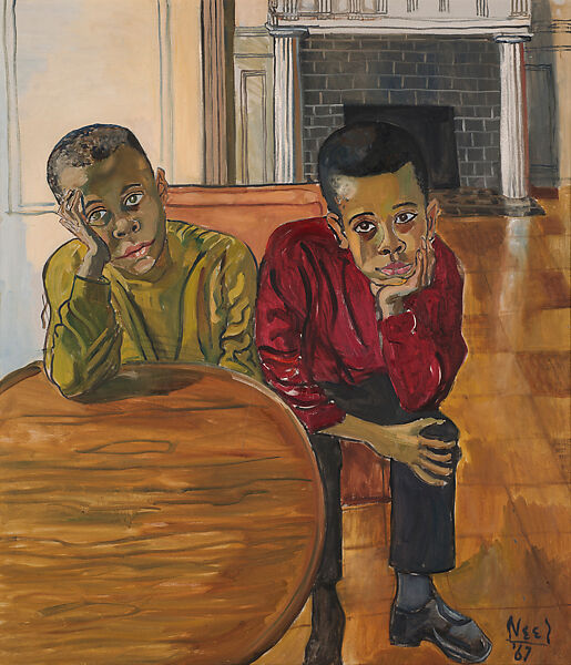 The Black Boys, Alice Neel (American, Merion Square, Pennsylvania 1900–1984 New York), Oil on canvas 