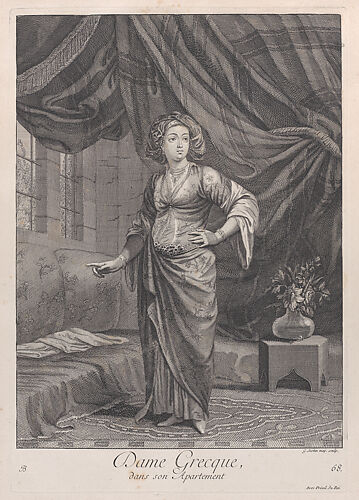 Dame Grecque, dans son Apartement, plate 68 from 