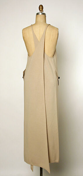 Ensemble, Geoffrey Beene (American, Haynesville, Louisiana 1927–2004 New York), (a) wool, plastic; (b) silk, cellophane, American