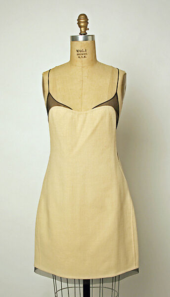 Ensemble, Geoffrey Beene (American, Haynesville, Louisiana 1927–2004 New York), wool, horsehair, synthetic fiber, American