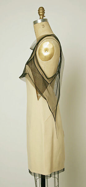 Ensemble, Geoffrey Beene (American, Haynesville, Louisiana 1927–2004 New York), wool, horsehair, synthetic fiber, American
