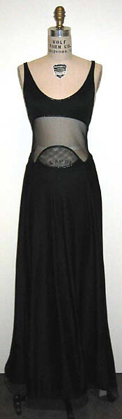Dress, Geoffrey Beene (American, Haynesville, Louisiana 1927–2004 New York), silk, horsehair, cellophane, American 