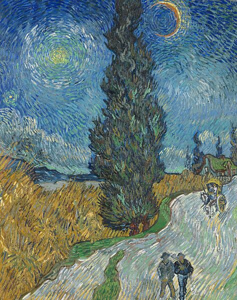 Van Gogh's Cypresses - The Metropolitan Museum of Art